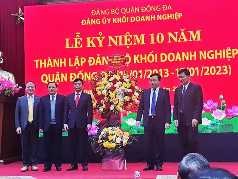 Hà Nội: Kỷ niệm 10 năm thành lập đảng bộ Khối Doanh nghiệp Quận Đống Đa