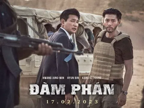 “Đàm phán” - Bom tấn hành động đánh dấu sự trở lại của tài tử Hyun Bin với diện mạo khác lạ