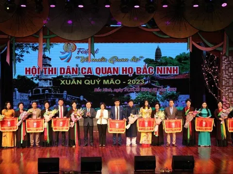 Bắc Ninh: Sôi nổi Hội thi hát Dân ca Quan họ 2023