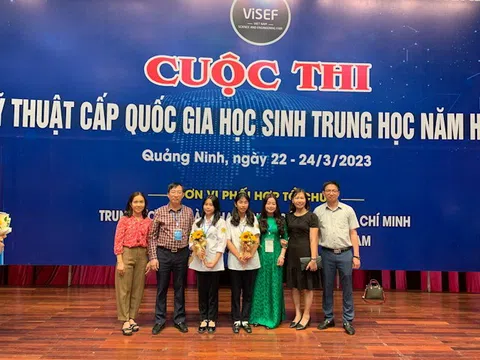 Lào Cai đoạt giải cao tại Hội thi khoa học kỹ thuật cấp Quốc Gia năm 2023