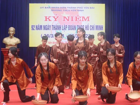 Yên Bái: Trường tiểu học và Trường THCS Yên Ninh hoạt động chào mừng kỷ niệm 92 năm Ngày thành lập Đoàn (26/3)