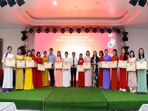 Phú Thọ: Hội thi giáo viên giỏi cấp học mầm non ở Phù Ninh tạo điều kiện cho giáo viên nâng cao năng lực, đáp ứng yêu cầu đổi mới GD&ĐT