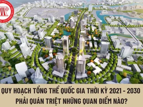 Một vài suy nghĩ về Hồ sơ quy hoạch tổng thể Quốc gia