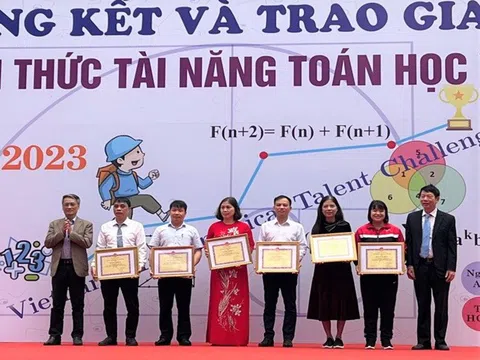 Phú Thọ: Học sinh giành thành tích xuất sắc tại cuộc thi Thách thức tài năng Toán học Việt Nam năm 2023