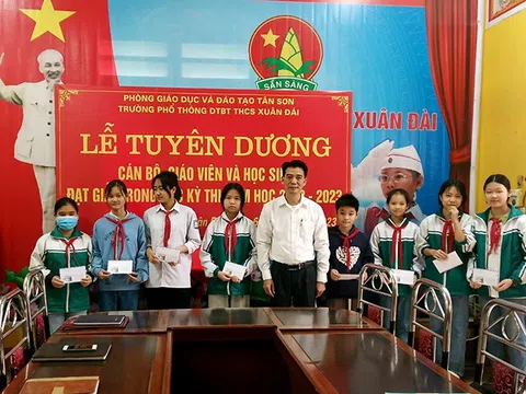 Phú Thọ: Các trường học ở Xuân Đài, Kim Thượng (Tân Sơn) đổi mới, nâng cao chất lượng  giáo dục