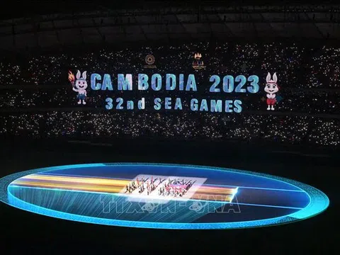Lễ khai mạc SEA Games 32  diễn ra hoành tráng tại Thủ đô Phnom Penh- Campuchia
