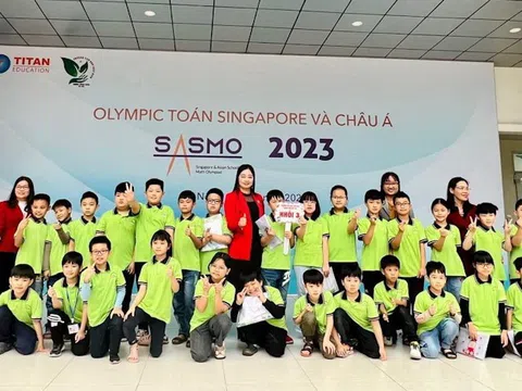 Phú Thọ: Học sinh trường Tiểu học Tân Dân (Việt Trì) đoạt 44 Huy chương và 16 giải vinh danh tại Kỳ thi Toán quốc tế Singgapore và Châu Á  - SASMO 2023 tại Việt Nam.