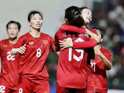 Thắng Campuchia ở vòng bán kết, Việt Nam tái ngộ với Myanmar trận chung kết bóng đá nữ SEA Games 32