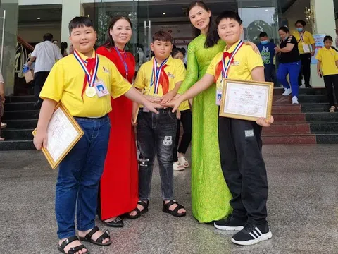 Lào Cai: Ba học sinh trường Tiểu học số 1 thị trấn Mường Khương đoạt giải Trạng nguyên tiếng Việt cấp Quốc gia năm 2023.