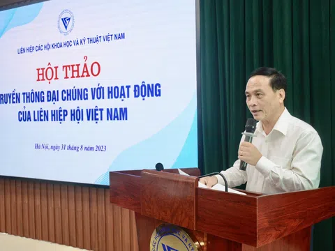 “Truyền thông đại chúng với hoạt động của Liên hiệp các Hội khoa học và Kỹ thuật Việt Nam”