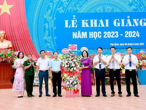 Phú Thọ: Trường THPT Phù Ninh "vững nền tảng, sáng tương lai"