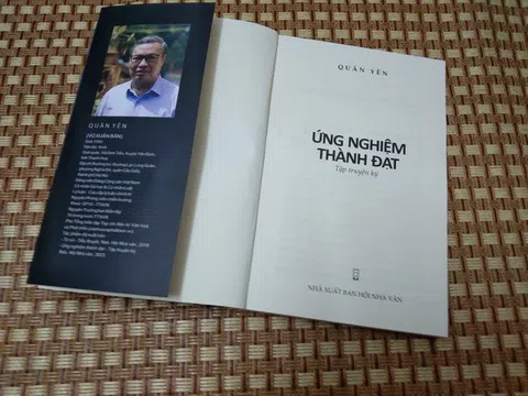 “Ứng nghiệm thành đạt” - Tập Truyện ký đậm chất sử học gắn với đương đại