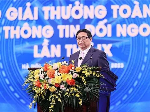 Trao Giải thưởng toàn quốc về Thông tin đối ngoại lần thứ IX