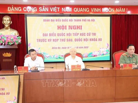 Tổng Bí thư Nguyễn Phú Trọng: Các đại biểu Quốc hội khi tiếp xúc cử tri phải tuyệt đối tránh tình trạng hình thức