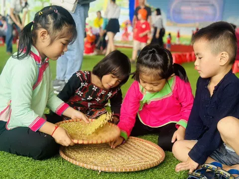 Lào Cai: Ngày hội “Hương cốm mùa thu” cho cấp học mầm non 
