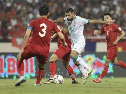 Vòng loại World Cup 2026: ĐT Việt Nam thua đáng tiếc ĐT Iraq 0-1 ở phút bù giờ cuối cùng