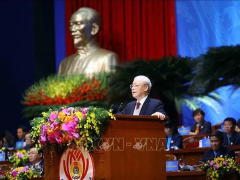 Tổng Bí thư Nguyễn Phú Trọng: Công đoàn Việt Nam đóng góp xứng đáng vào công cuộc đổi mới, thực hiện thắng lợi sự nghiệp CNH, HĐH đất nước