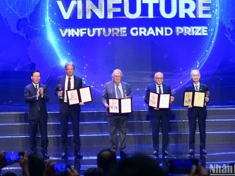 Lễ trọng thể trao giải thưởng khoa học, công nghệ thường niên toàn cầu Vin Future lần thứ 3