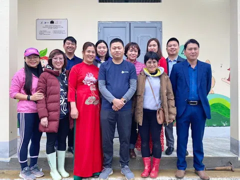 Hà Giang: Bàn giao lớp học cho trường mầm non Nà Khương(Quang Bình)