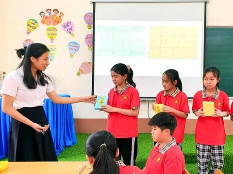 Phú Thọ: Trường Tiểu học Hùng Lô (Việt Trì) ứng dụng giáo dục STEM trong dạy học môn toán lớp 5