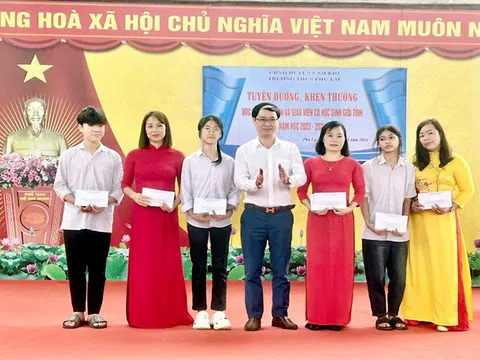 Phú Thọ: Cẩm Khê có 24/26 trường THCS có học sinh đoạt giải tại kỳ thi chọn học sinh giỏi lớp 9