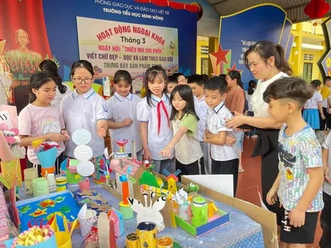 Phú Thọ: Trường Tiểu học Minh Nông (Việt Trì) dạy theo mô hình giáo dục STEM