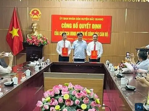 Hà Giang: Huyện Bắc Quang có tân Phó trưởng phòng GD&ĐT