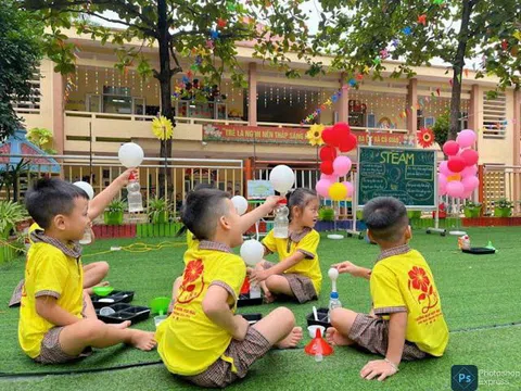 Phú Thọ: Việt Trì xây dựng Trường mầm non lấy trẻ làm trung tâm 