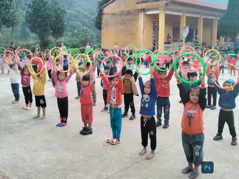 Phú Thọ: Các cấp học ở xã Trung Sơn (Yên Lập) duy trì học sinh chuyên cần đến trường đạt tỷ lệ cao