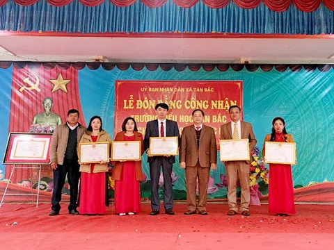 Hà Giang: Chất lượng giáo dục các trường học xã Tân Bắc (Quang Bình) được nâng lên