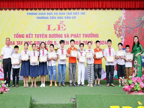 Phú Thọ: Các trường học ở Phường Vân Cơ (TP Việt Trì) chất lượng giáo dục được nâng lên