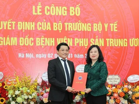 GS.TS Thầy thuốc Nhân dân Nguyễn Duy Ánh làm Giám đốc Bệnh viện Phụ sản Trung ương