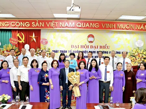 Hà Nội: Đại hội Đại biểu Mặt trận Tổ quốc phường Phương Liên (Đống Đa) lần thứ XIII