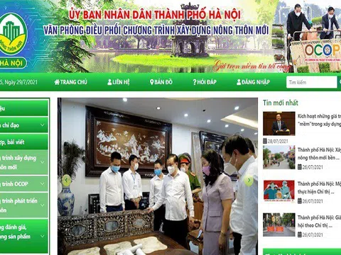 Trang thông tin chuyên sâu về nông nghiệp, phát triển nông thôn, sản phẩm OCOP, nông thôn mới của Hà Nội