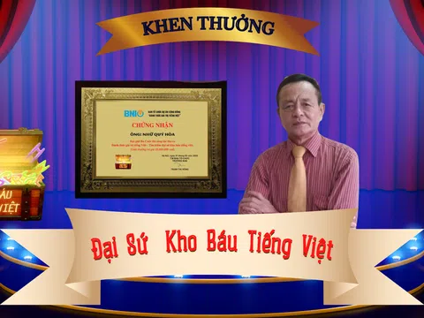Đại sứ kho báu tiếng Việt - Nhữ Quý Hòa sau chung kết cuộc thi sáng tác thơ ca đánh thức giá trị tiếng Việt