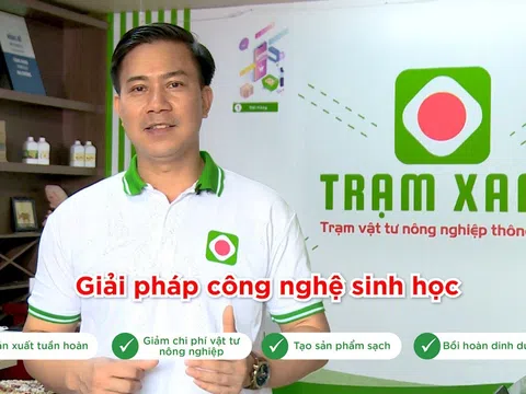 Trạm Xanh: Hệ thống cung cấp vật tư nông nghiệp thông minh, bảo vệ môi trường và phát triển bền vững