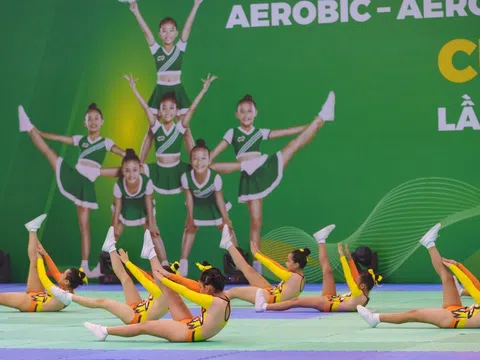 Khai mạc Giải thể dục Aerobic – Aerobic Dance – Cheer Dance – Cúp Nestlé MILO lần V năm 2022