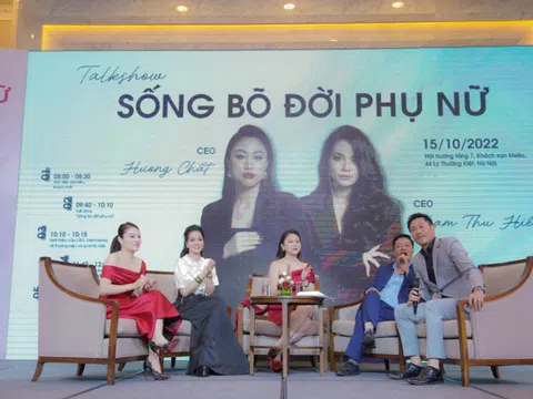 Talkshow Phụ nữ truyền cảm hứng với chủ đề “Sống bõ đời Phụ nữ”