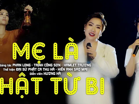 Sao Mai Hiền Anh hát cùng học trò trong MV “Mẹ là Phật Quân Âm”