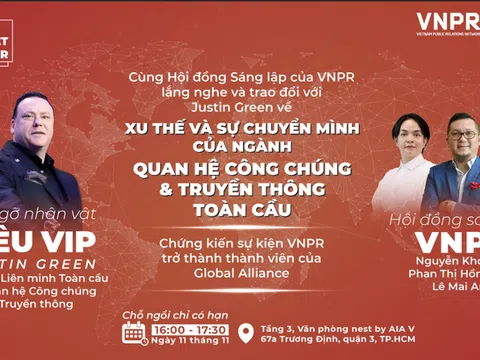 Liên minh Toàn cầu về Quan hệ công chúng & Truyền thông Global Alliance tới thăm và làm việc tại Việt Nam trong chuyến công tác Đông Nam Á