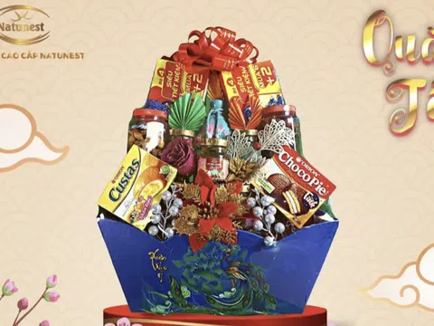 Giỏ quà Tết Natunest - gắn kết yêu thương, vấn vương người tặng