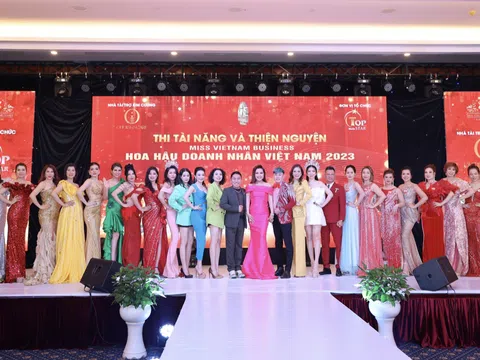 Phần thi tài năng ấn tượng của dàn thí sinh Hoa hậu Doanh nhân Việt Nam 2023