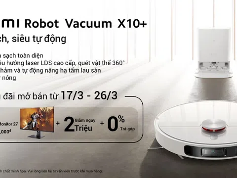 Xiaomi ra mắt loạt robot hút bụi cao cấp thế hệ mới nâng tầm chuẩn sống thông minh của người Việt