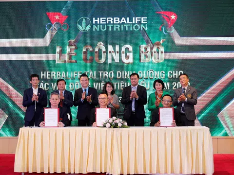 Herbalife Việt Nam tài trợ sản phẩm dinh dưỡng cho các Vận Động Viên Việt Nam trong năm 2023