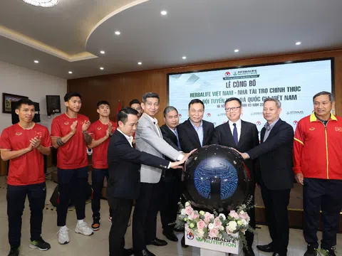 Herbalife Việt Nam là Nhà tài trợ Chính thức cho các Đội tuyển Bóng đá quốc gia Việt Nam
