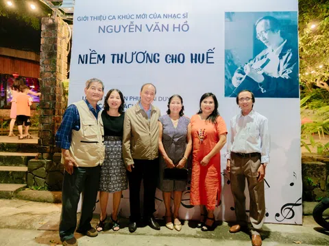 Nhạc sĩ Nguyễn Văn Hồ tổ chức đêm nhạc phổ thơ của nhà thơ Nguyễn Phước Ái Duyên tại Huế