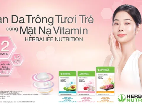 Herbalife ra mắt sản phẩm mặt nạ Vitamin cho làn da khỏe đẹp tại Việt Nam