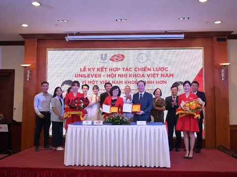 Unilever hợp tác chiến lược với Hội Nhi Khoa Việt Nam “Vì một Việt Nam khỏe mạnh"