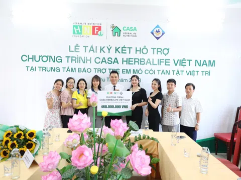 Herbalife Việt Nam Gia Hạn Chương Trình Hợp Tác Với Bảy Đối Tác Casa Herbalife Giúp Nâng Cao Chất Lượng Bữa Ăn Hàng Ngày Cho Hơn 1.100 Trẻ Em