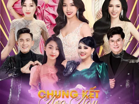 Dàn ca sĩ trình diễn đêm chung kết Hoa hậu Doanh nhân Châu Á Việt Nam 2023
